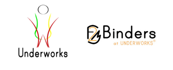 Underworks and F2M Binders at Underworks logos